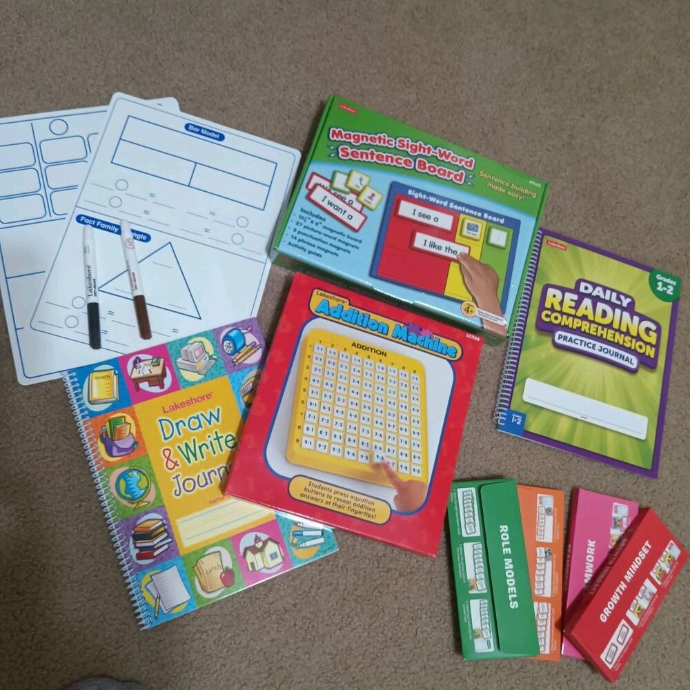 Lakeshore Learning Lot Bundle Learning Game Language Kids Math - Picture 8 of 8